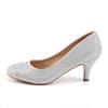 Pleaser - DORIS06 Pompes talons - Couleur argent Product image